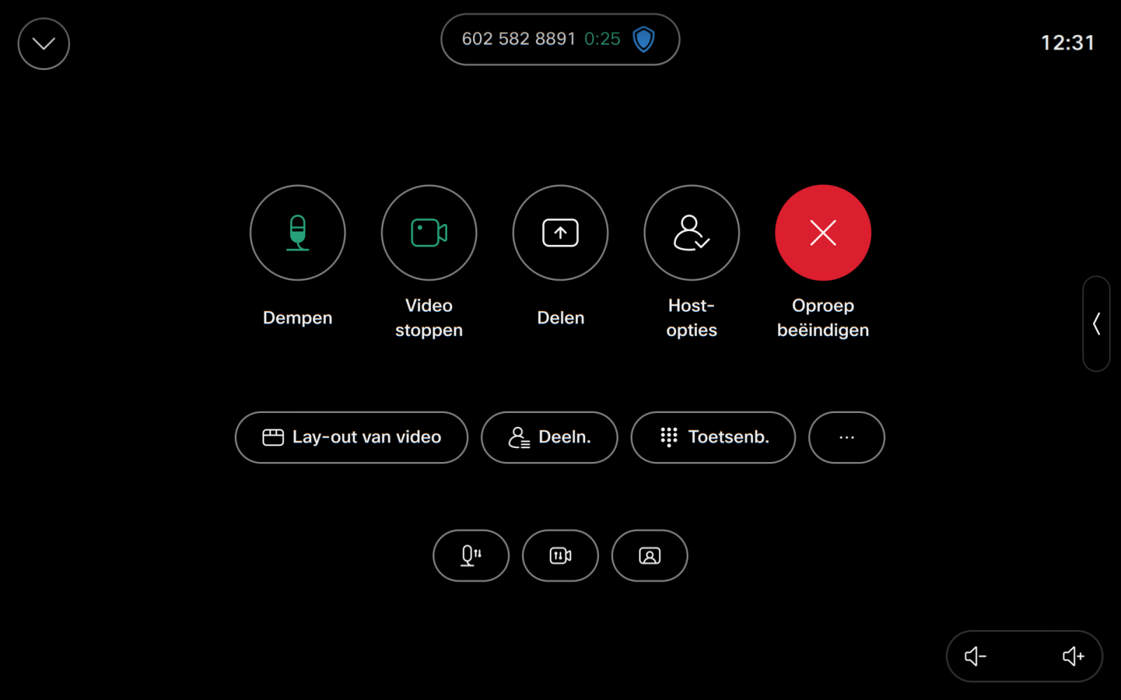 Deelnemen aan een Zoom-videovergadering via een VC-set